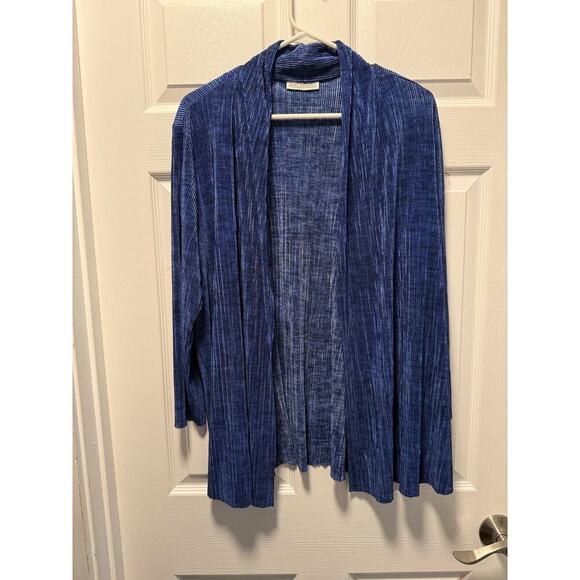 Dana Buchman Sweaters - Dana Buchman Open-Front Cardigan Small